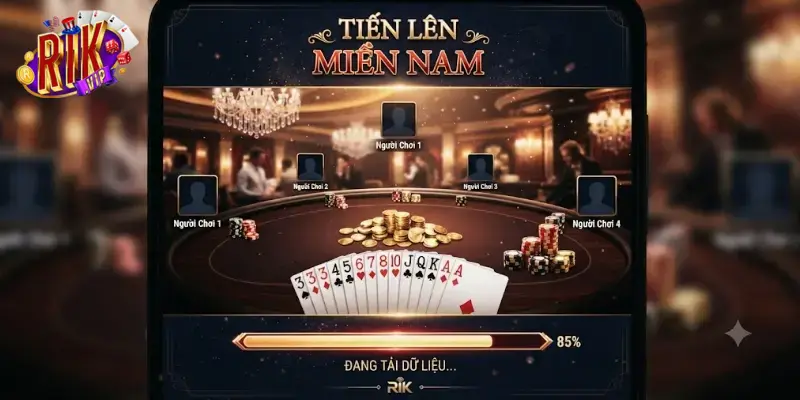 Tiến lên miền nam Rikvip trải nghiệm game bài hấp dẫn chuẩn miền Nam