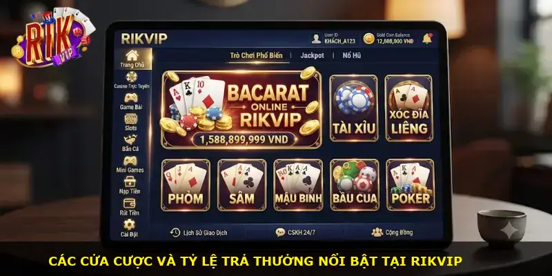 Bacarat Online Rikvip - ảnh 2