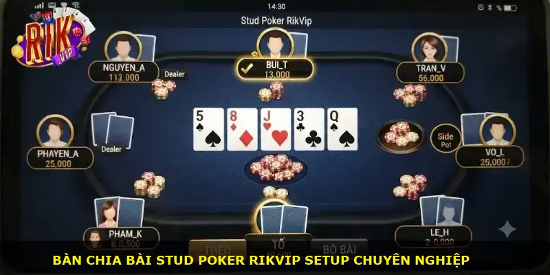 Stud poker Rikvip - ảnh 2