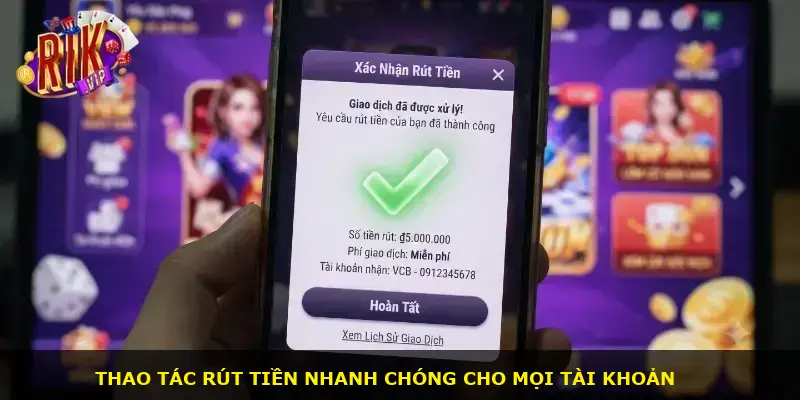 Rút tiền Rikvip - ảnh 1